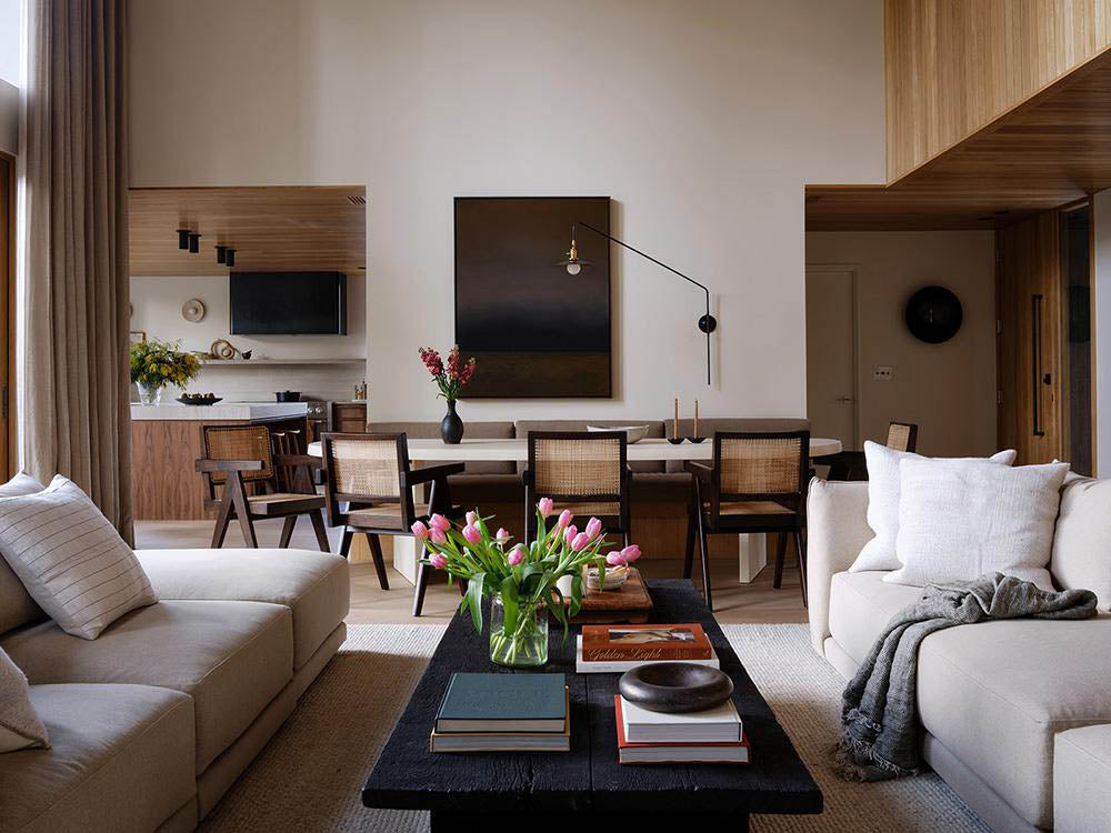 Pacific Northwest Home Designs Living Room This Natural Home Connects