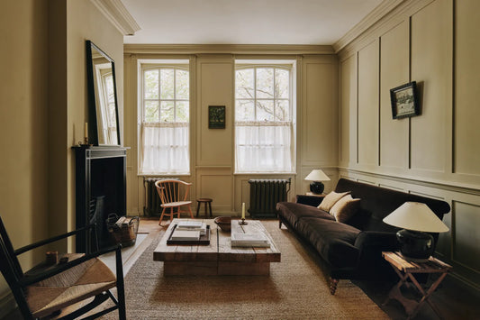 Elegant Timelessness: A Fashionable Couple's Georgian Townhouse Oasis