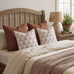Annecy Single-Sided Printed Pillow Cover – Elegant Floral Decorative Cushion Cover for Sofa, Bed & Home Decor