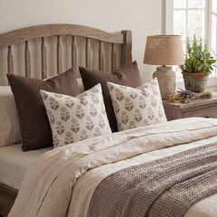 Annecy Single-Sided Printed Pillow Cover – Elegant Floral Decorative Cushion Cover for Sofa, Bed & Home Decor