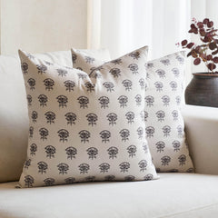 Merano Rustic Botanical Floral Double-Sided Farmhouse Charm Pillow Cover