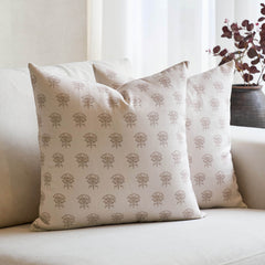 Merano Rustic Botanical Floral Double-Sided Farmhouse Charm Pillow Cover