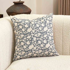 Modena Delicate Floral Print Pillow Cover