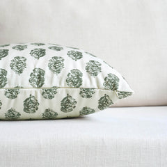 Cortina Ditsy Floral Dual-Print Reversible Cozy Farmhouse Touch Pillow Cover