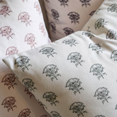 Merano Rustic Botanical Floral Double-Sided Farmhouse Charm Pillow Cover