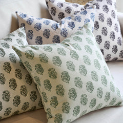 Cortina Ditsy Floral Dual-Print Reversible Cozy Farmhouse Touch Pillow Cover