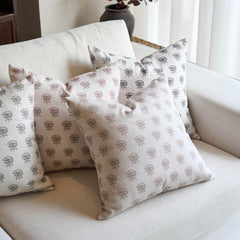 Merano Rustic Botanical Floral Double-Sided Farmhouse Charm Pillow Cover