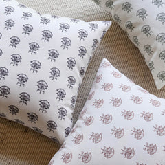 Merano Rustic Botanical Floral Double-Sided Farmhouse Charm Pillow Cover