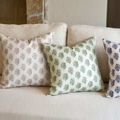 Cortina Ditsy Floral Dual-Print Reversible Cozy Farmhouse Touch Pillow Cover