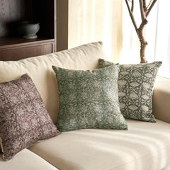 Pienza Floral Decorative Reversible Farmhouse Chic Pillow Cover