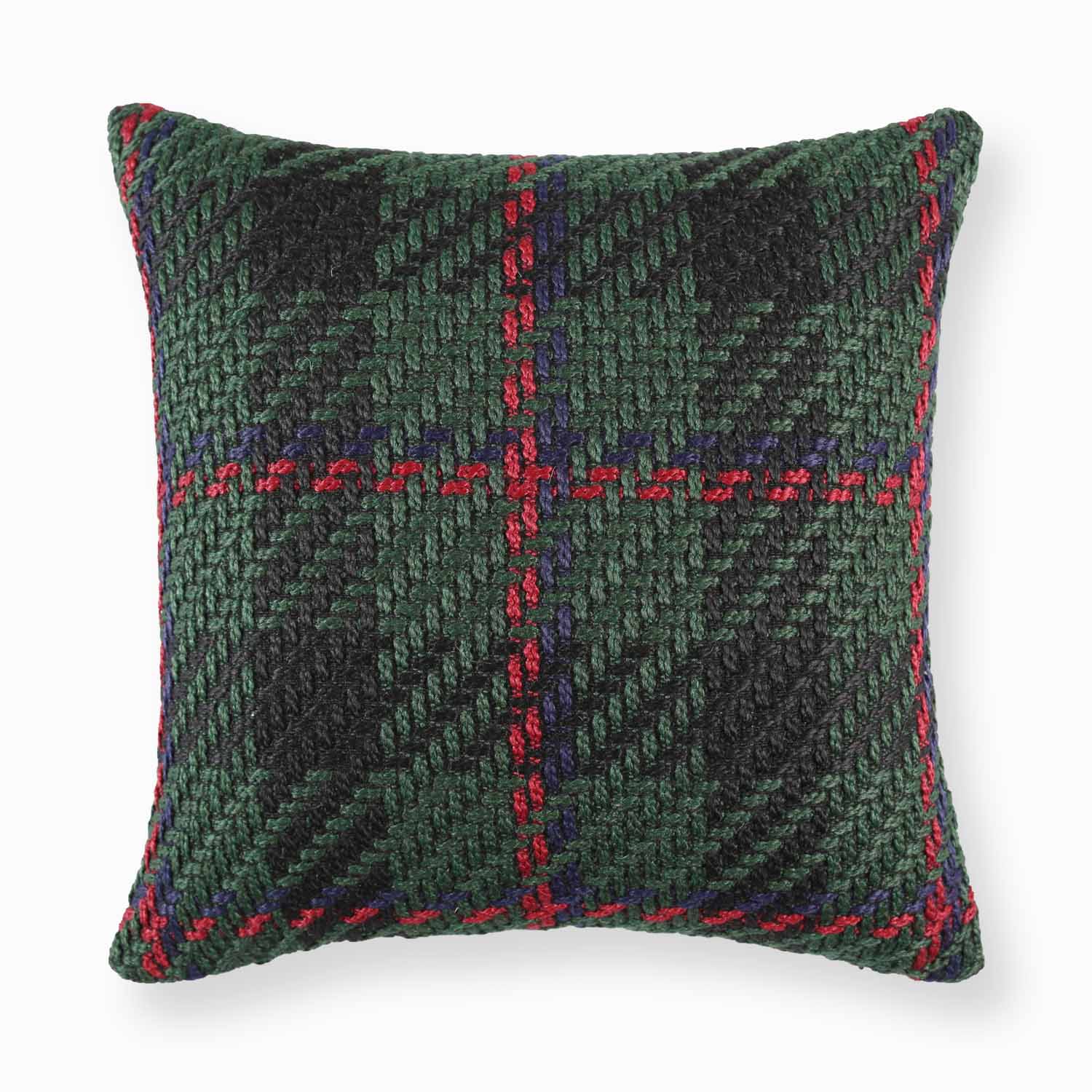 Mira Woven Plaid Pillow Cover-