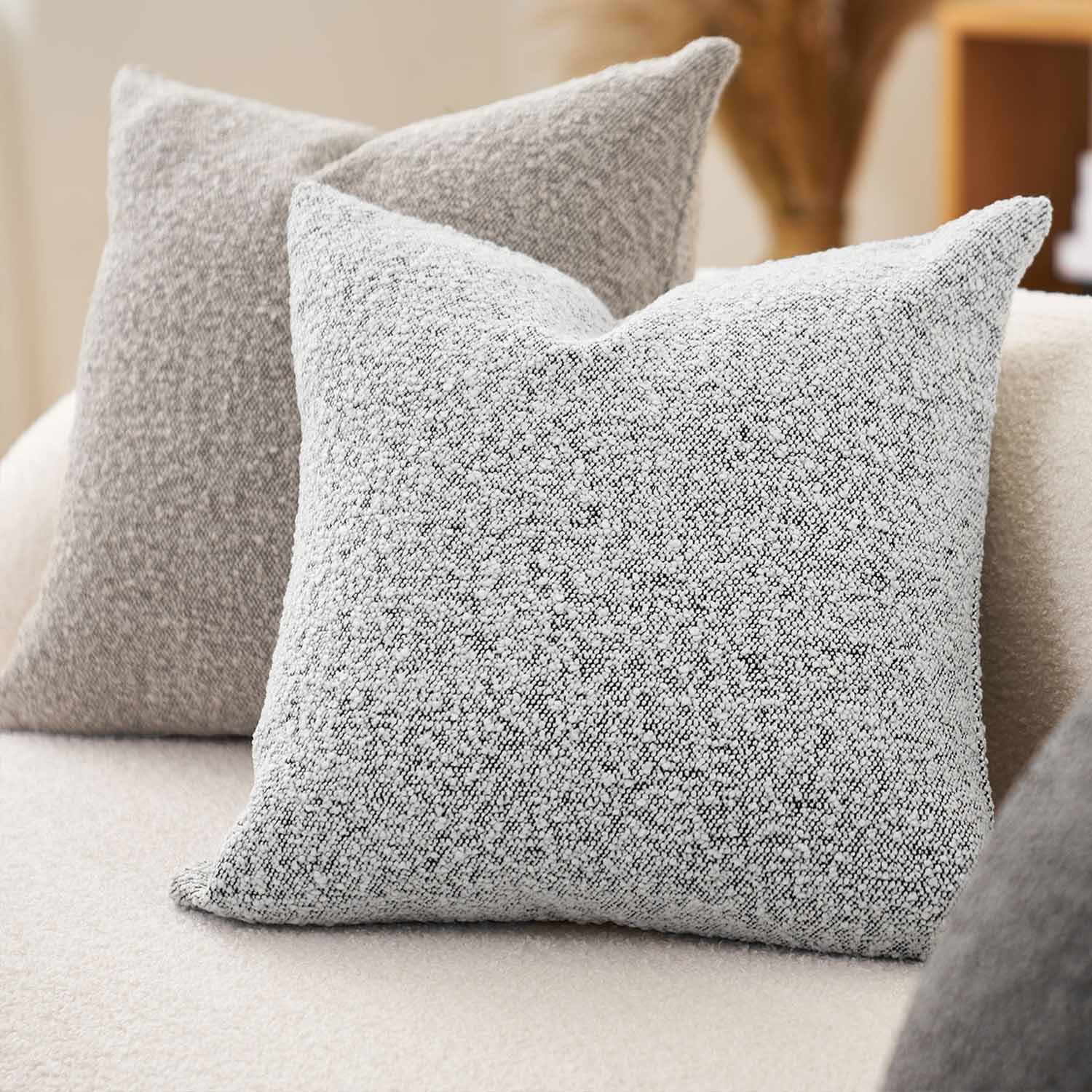 Castello Textured Boucle Pillow Cover-