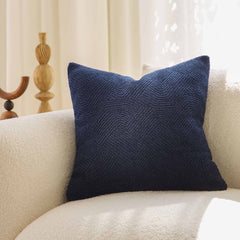 Cecina Geometric Soft Boucle Pillow Cover