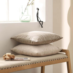 Edolo Twig-Shaped Linen Throw Pillow