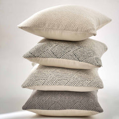 Erice Patterned Wool Pillow Cover