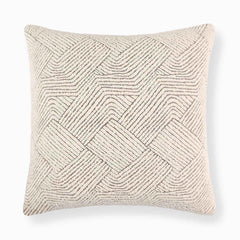 Erice Patterned Wool Pillow Cover