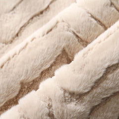 Mantua Soft Faux Fur Decorative Pillow