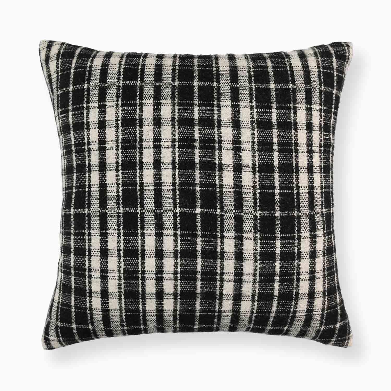 Marina Mink Faux Fur Patterned Pillow Cover-