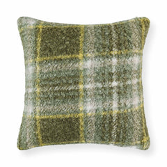 Paludi Plaid Faux Fur Pillow Cover