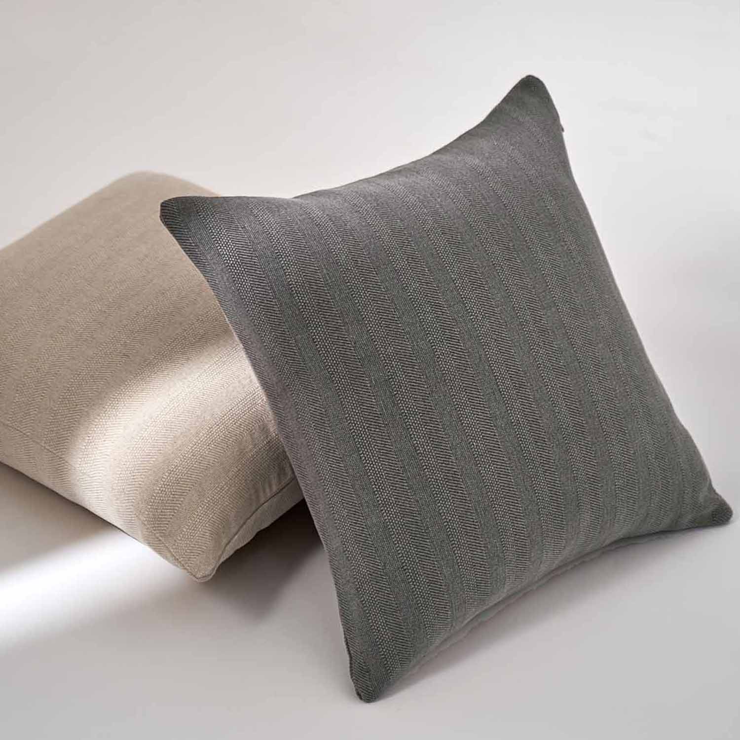 Pavia Stripe Cotton & Linen Pillow Cover-