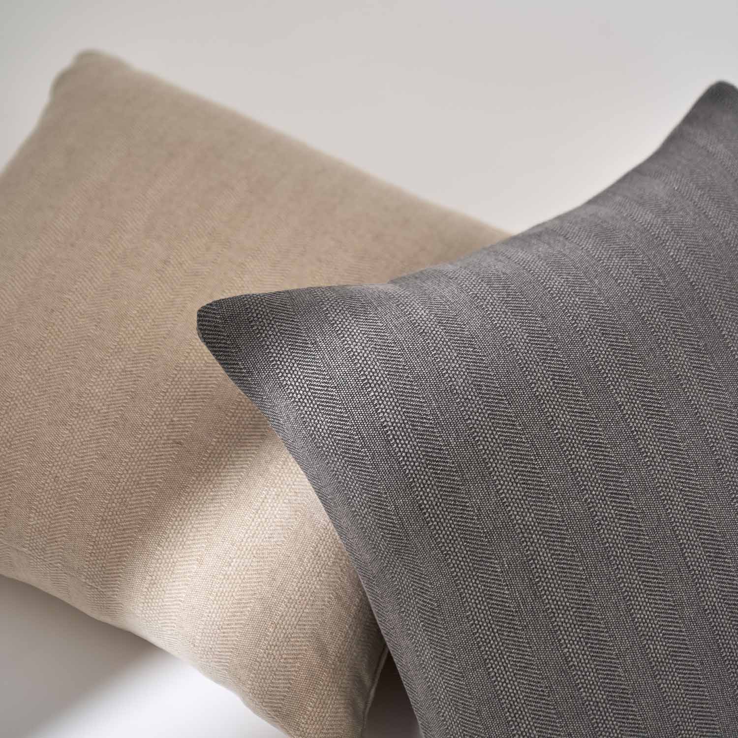 Pavia Stripe Cotton & Linen Pillow Cover-