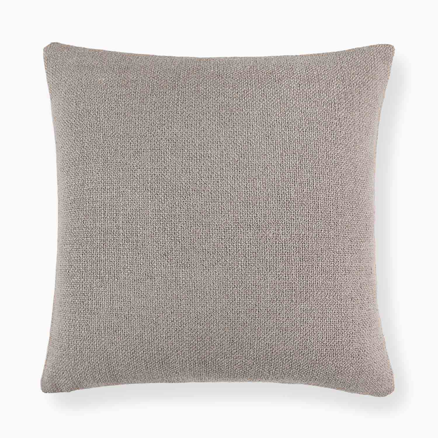 Savona Textured Linen Pillow Cover-18x18 linen pillow cover