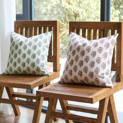 Cortina Ditsy Floral Dual-Print Reversible Cozy Farmhouse Touch Pillow Cover